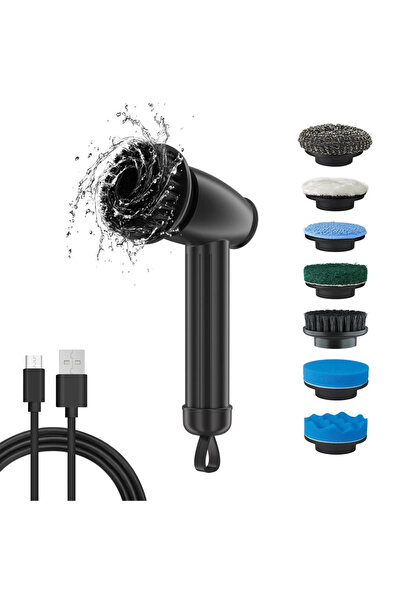 STARGRIG Perie electrică rotativă multifuncțională STARGRIG®, 7 în 1, baterie...