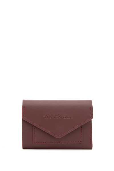 U.S. Polo Assn. Women's Burgundy Wallet 50317054-Vr014