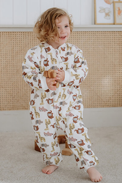 Lilabio Girls Boys Children's 1.5-2 Tog Patterned Sleeping Bag