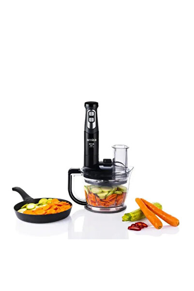 Arnica Diva Pro Gh21803 1200 W Blender Set Black