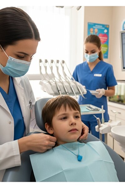 Vulli SÜT DİŞLERİ İÇİN SAKLAMA KUTUSU KOLYE ŞEKLİNDE 1 ADET