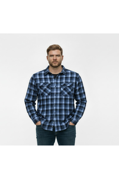 Lifeguard Πουκάμισο ξυλοκόπο σε μεγάλο μέγεθος