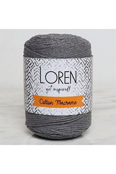 sylar لورين قطن مكرامية رمادية - R082 - 34357