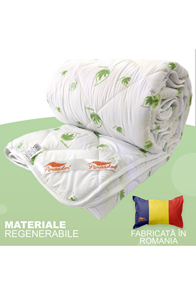 Pernador Pilota de iarnă Aloe Vera, umplutură 400 g/m², matlasată, călduroasa, 160cm x 200cm
