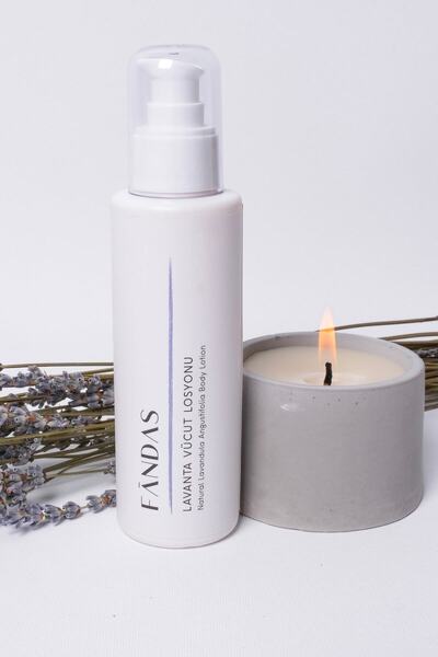 FANDAS Nemlendirici Etkili Doğal Vücut Losyonu Lavanta Özlü - 150ml