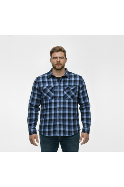 Lifeguard Πουκάμισο ξυλοκόπο σε μεγάλο μέγεθος