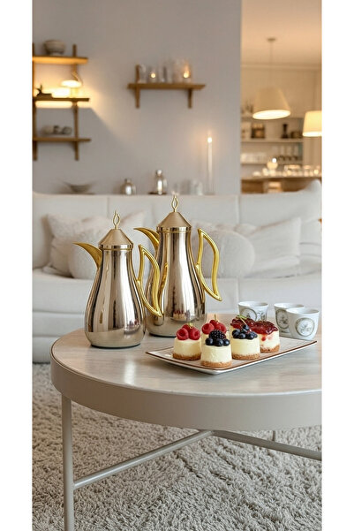 Generic 1-liter thermos set with a luxurious design