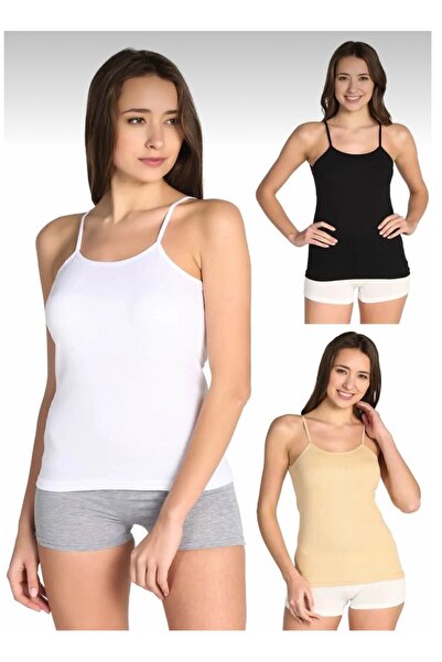 Şenay Γυναικείο εσώρουχο με σχοινί, καλής ποιότητας και φθηνό, ασπρόμαυρο δέρμα, οικονομικό πακέτο 3 τεμαχίων, 100% βαμβάκι