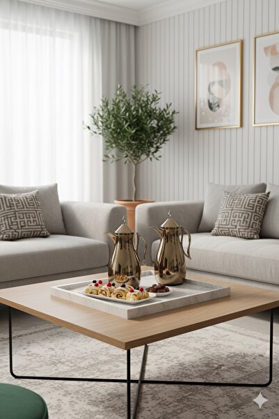 Generic 1-liter thermos set with a luxurious design