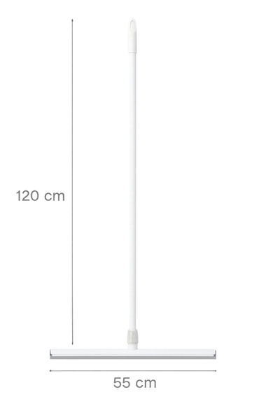 Generic ممسحة أرضية مع عصا (مساحة: 55 سم وعصا: 120 سم)