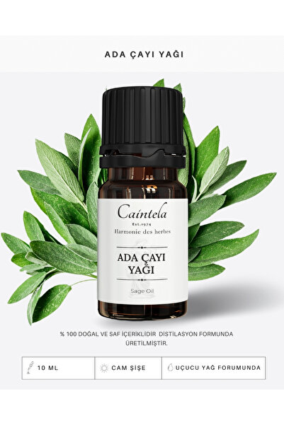 Ada Çayı Yağı 10 ml - Yatıştırıcı ve Rahatlatıcı Etki %100 Doğal ve Saf