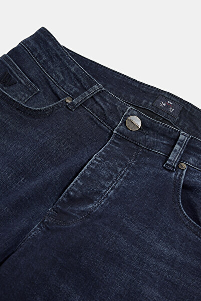 W Collection Slim Dark Blue Jean Pants