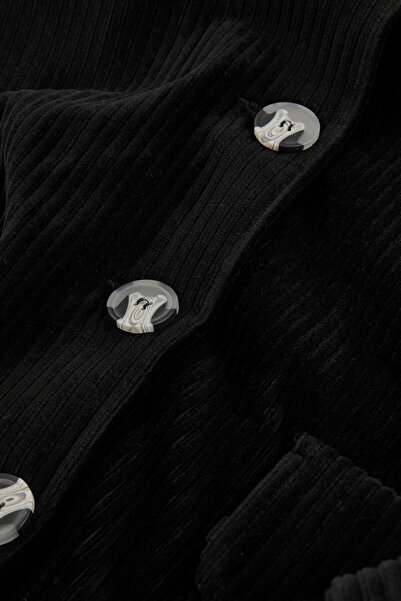 W Collection Black Buttoned Jacket