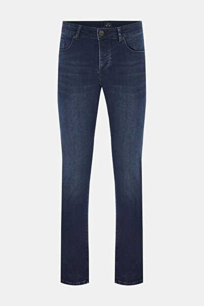 W Collection Slim Dark Blue Jean Pants