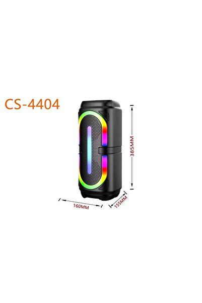 SmartElectro Boxă Portabilă Bluetooth cu Microfon, Lumini LED RGB și Radio FM – Sunet Puternic