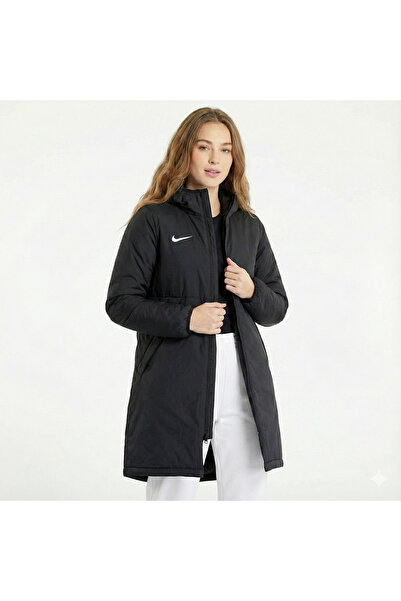 Nike Dc8036-010 Γυναικείο παλτό Park 20 Winter Black μακρύ γυναικείο παλτό
