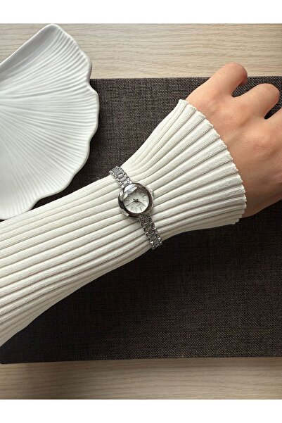 rubsey الرجعية الحد الأدنى القش الحبل خمر ساعة اليد النسائية