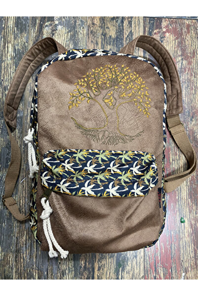 street&bagdnz Tree of Life Κεντημένο Ethnic Αυθεντικό Σακίδιο πλάτης Bohemian...