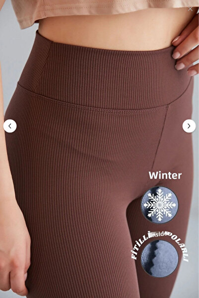 BEHLIVE Leggings modelați pentru femei cu talie înaltă (cu căptușeală din lână)