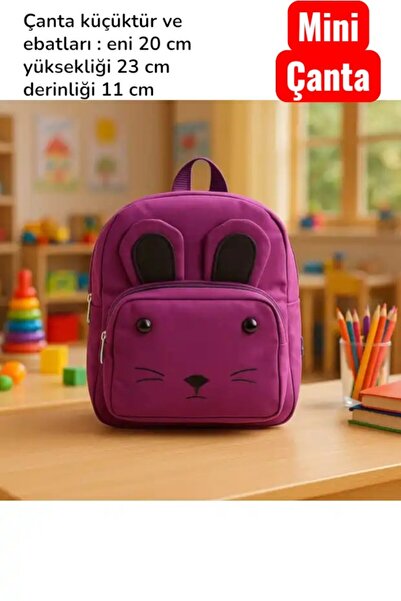 Şahnur pisică Rucsac de școală mini, ușor și confortabil, pentru creșă și gră...
