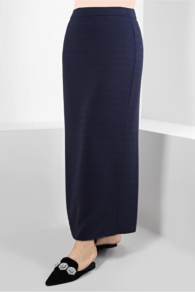 Alvina STRAIGHT CUT ZIPPERED SKIRT 60418