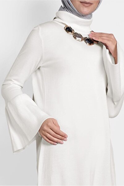 Alvina Πλεκτό Τούνικ ζιβάγκο - Φαρδύ μανίκι 40002