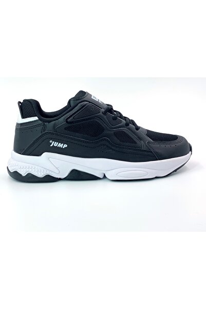 Jump 24712-M Чоловічі спортивні кросівки з шнурівкою ЧОРНІ