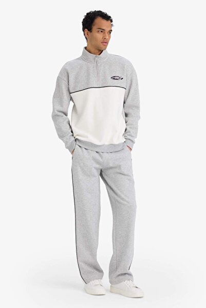 DeFacto Wide Leg Buy Wide Leg Sweatpants with Elasticated Pockets F3871Ax25Wn