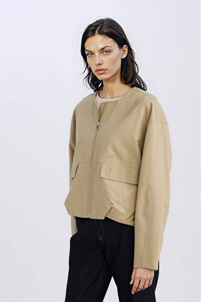 DeFacto Waterproof Pocket Zippered Lightweight Coat E3377Ax25Sp