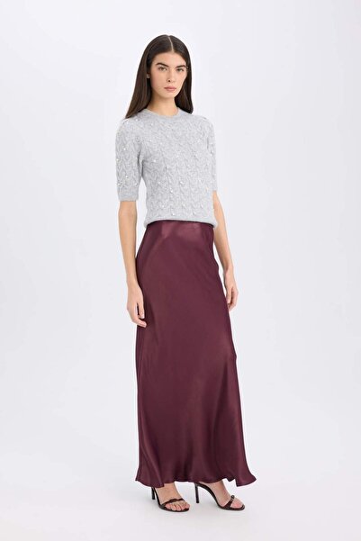 DeFacto Μίντι φούστα με κανονική μέση σε γραμμή Α B1867AX24AU