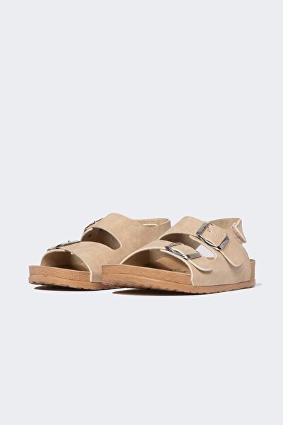 DeFacto Girl's Velcro Flat Sandals C2804A825Sm