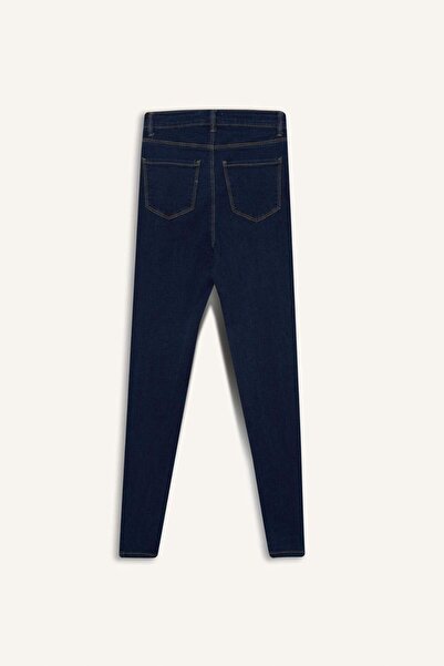 DeFacto Jegging vysoký pas ke kotníku délka úzké nohavice džínové kalhoty B7498ax24sp