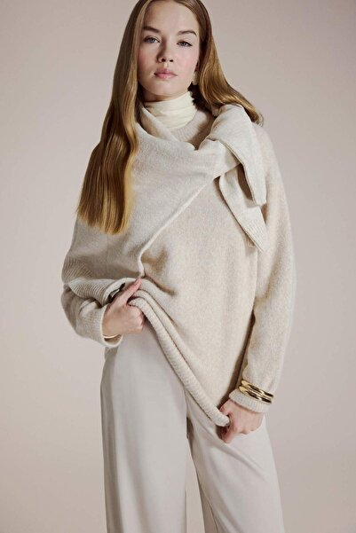 DeFacto Wool Blend Crew Neck Thick Knit Sweater G1396Ax25Wn