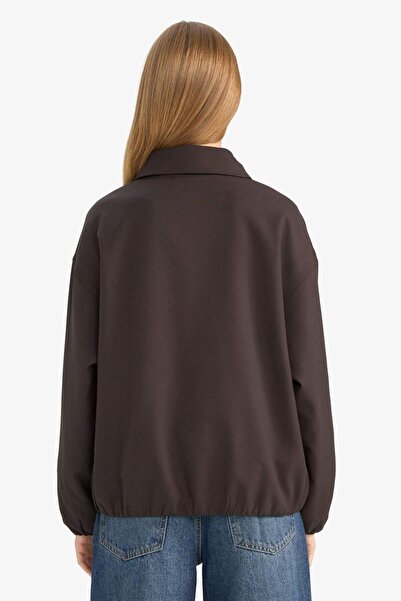 DeFacto Яке от тафта с цип отпред и джобове F7638AX25AU