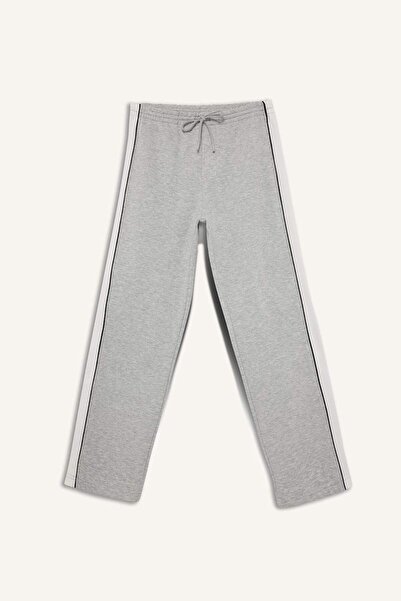 DeFacto Wide Leg Buy Wide Leg Sweatpants with Elasticated Pockets F3871Ax25Wn
