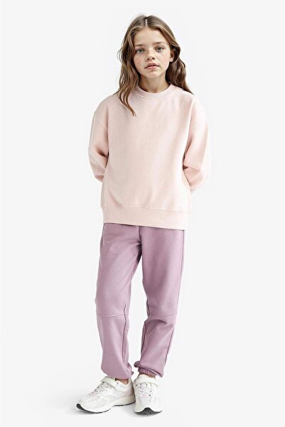 DeFacto Κοριτσίστικο Φούτερ Jogger με ελαστική μέση F0389A825AU
