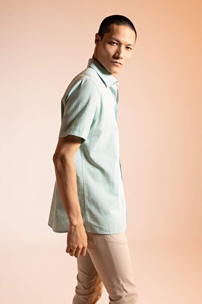 DeFacto Košile s krátkým rukávem Regular Fit M9432az22sp