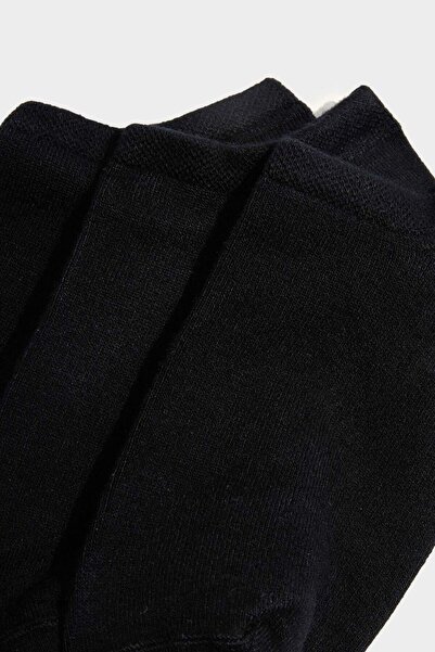 DeFacto Мъжки безшевни 3-пакетни бамбукови чорапи за маратонки F5322AXNS