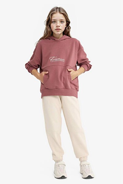 DeFacto Κοριτσίστικο Φούτερ Jogger με ελαστική μέση F0389A825AU