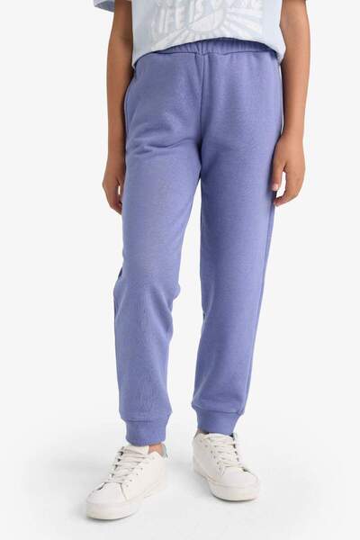 DeFacto Κοριτσίστικο Standard Fit Basic Απλό Ελαστικό Σχολικό Jogger Φούτερ Y1226A625AU