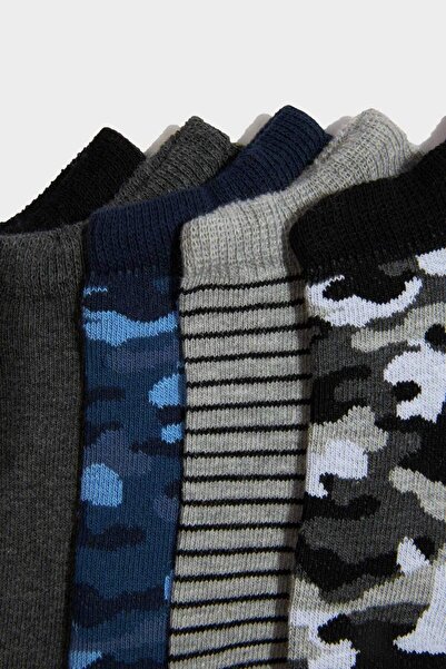 DeFacto 5-пакет памучни чорапи за момчета F4703A8NS