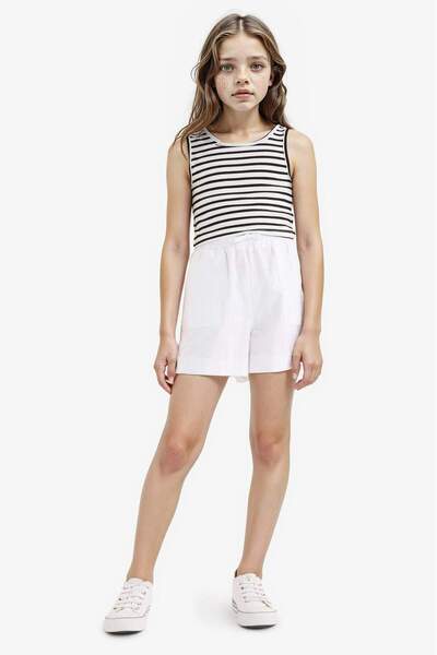 DeFacto Crew Neck Girls' Tank Top - Z7814a623hs