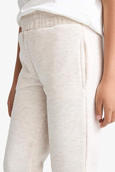 DeFacto Κοριτσίστικο Standard Fit Basic Απλό Ελαστικό Σχολικό Jogger Φούτερ Y1226A625AU