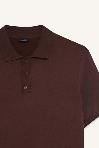 DeFacto Standard Fit Polo Neck Short Sleeve Knitwear T-Shirt E3241Ax25Sp