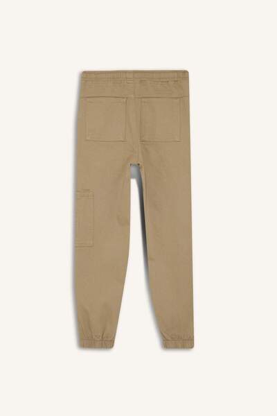 DeFacto Boys Cargo Jogger Leg Gabardine School Trousers F2102A825Au