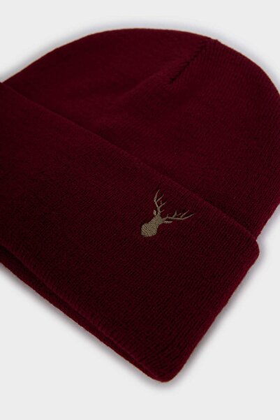 DeFacto Men's New Year's Themed Knitwear Beanie A6628Ax24Wn