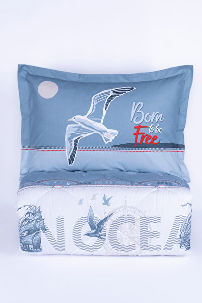 Clasy Ranforce 100% βαμβακερό μονό σετ ύπνου Ocean