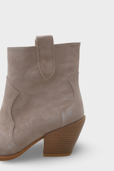 Capone Outfitters Γυναικείες μπότες καουμπόη από γνήσιο δέρμα με μυτερή μύτη Tiffani