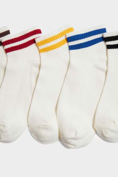 DeFacto 5-пакет памучни чорапи за момчета F4704A8NS