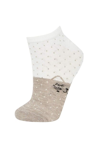 DeFacto Памучни дамски боти Чорапи Комплект 3 бр